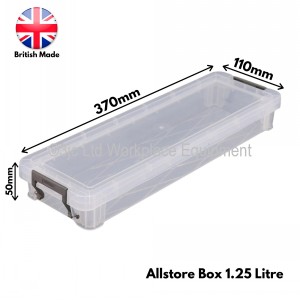 Allstore Plastic Storage Box Size 09 (1.25 Litre)